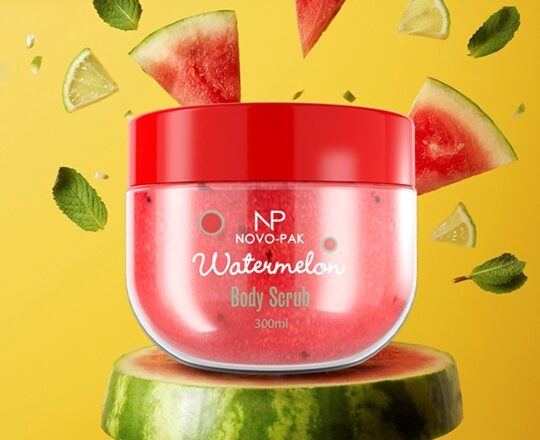 Słoik 300ml PET zaokraglony Watermelon Body Scrub