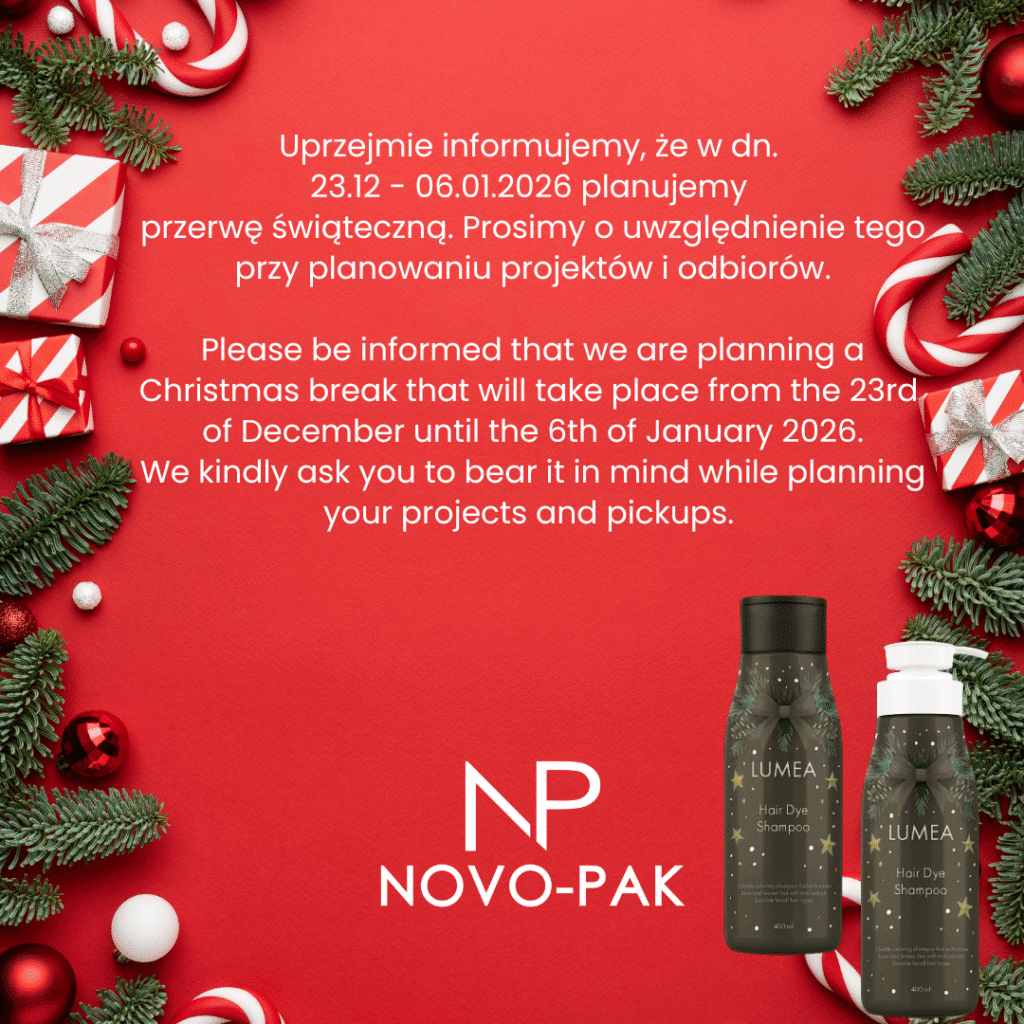 Uprzejmie informujemy, że w dn 23 12 01 01 2025 planujemy przerwę świąteczną Please be informed that we are planning a Christmas break that will take place from the 23rd of December until the (1)